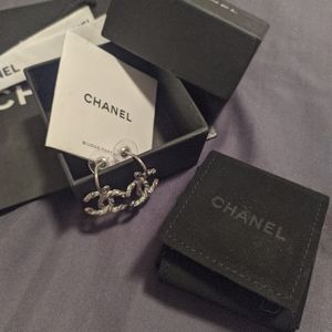 Chanel dangle earrings